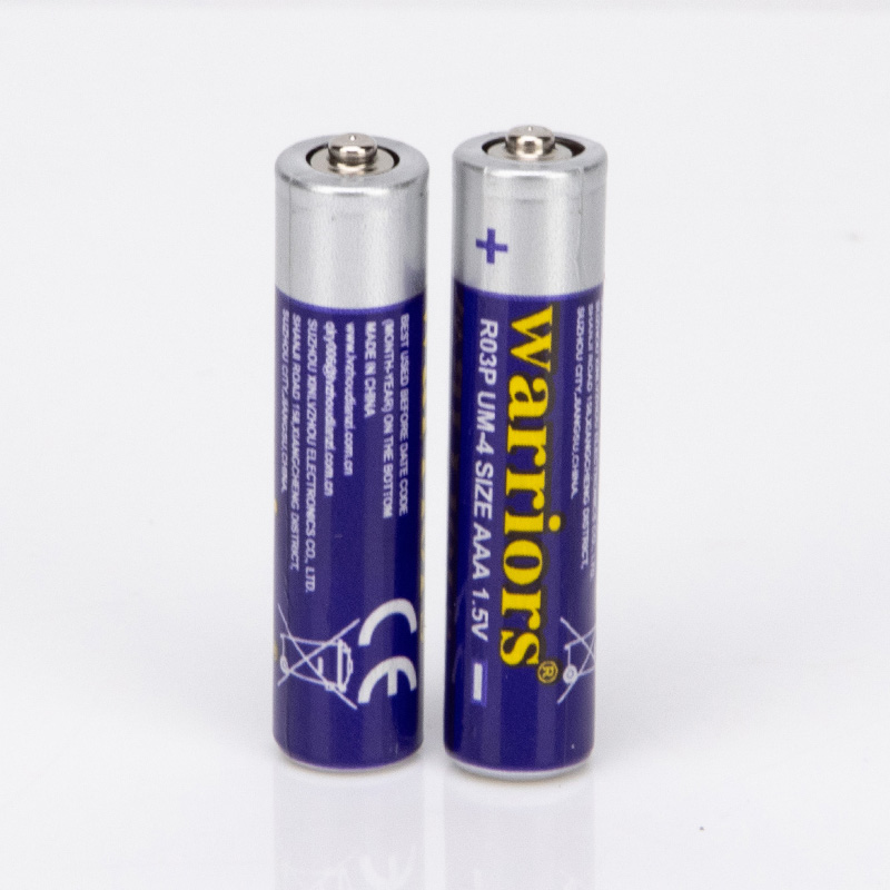 1.5 Volts AAA Zinc Carbon Battery R03P